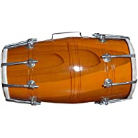 Modfash - Tuercas de tambor (hecho a mano- madera Dholak- folk- estilo indio- con tornillo)